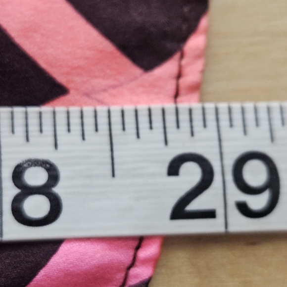 Alice & Trixie Silk Pink Orange Black Geometric Print Tank Top Size Large - Picture 7 of 9